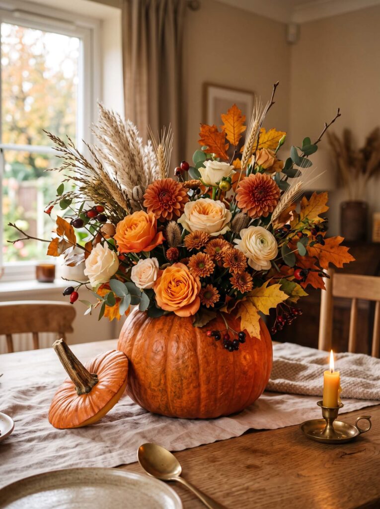 Pumpkin Flower Bouquet