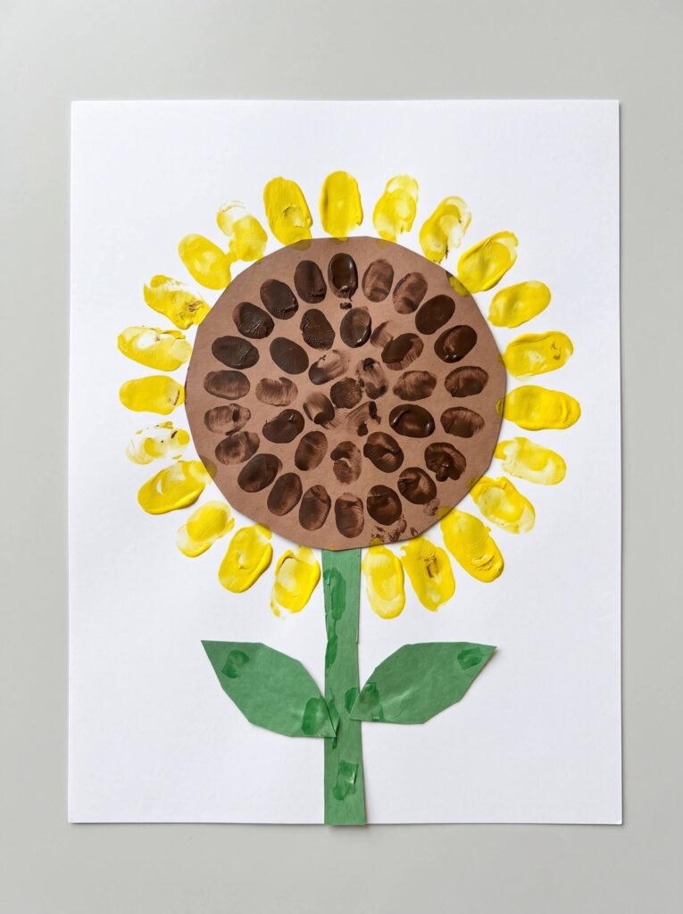Fingerprint Sunflower