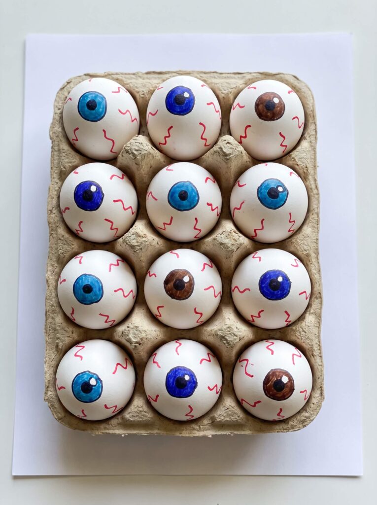 Creepy Eyeball Cartons