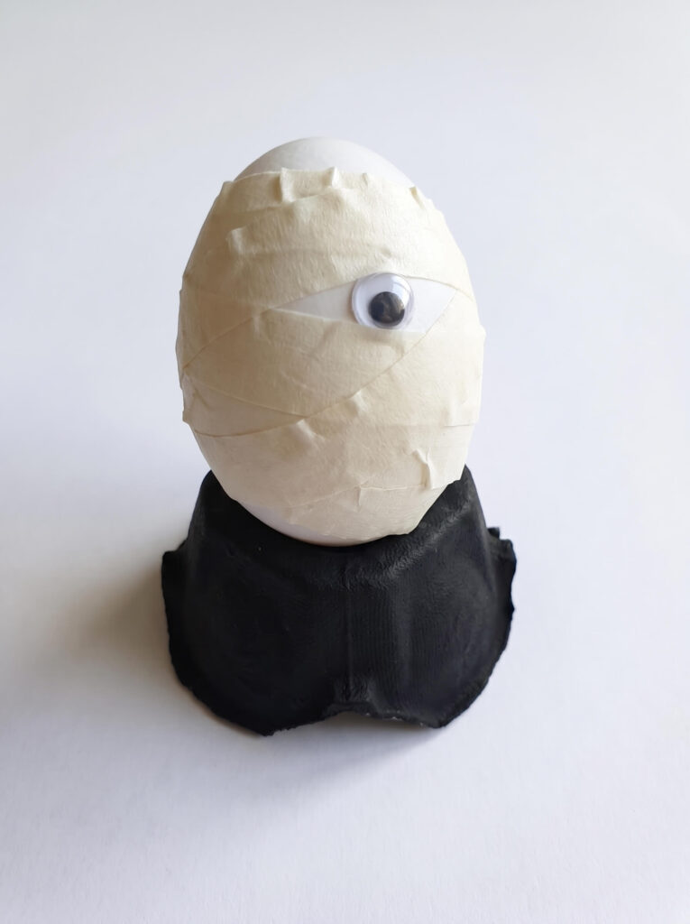 Mummy Wrapped Eggs