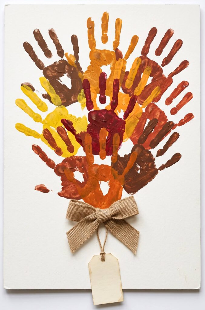 Thankful Handprint Bouquet