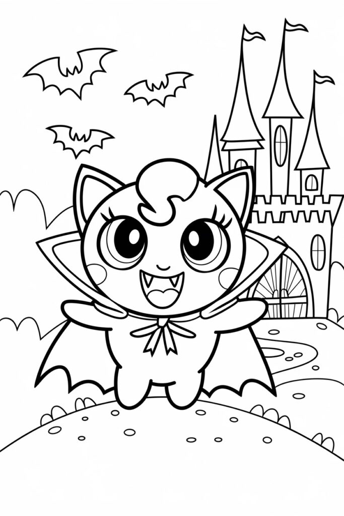 Jigglypuff as a Vampire