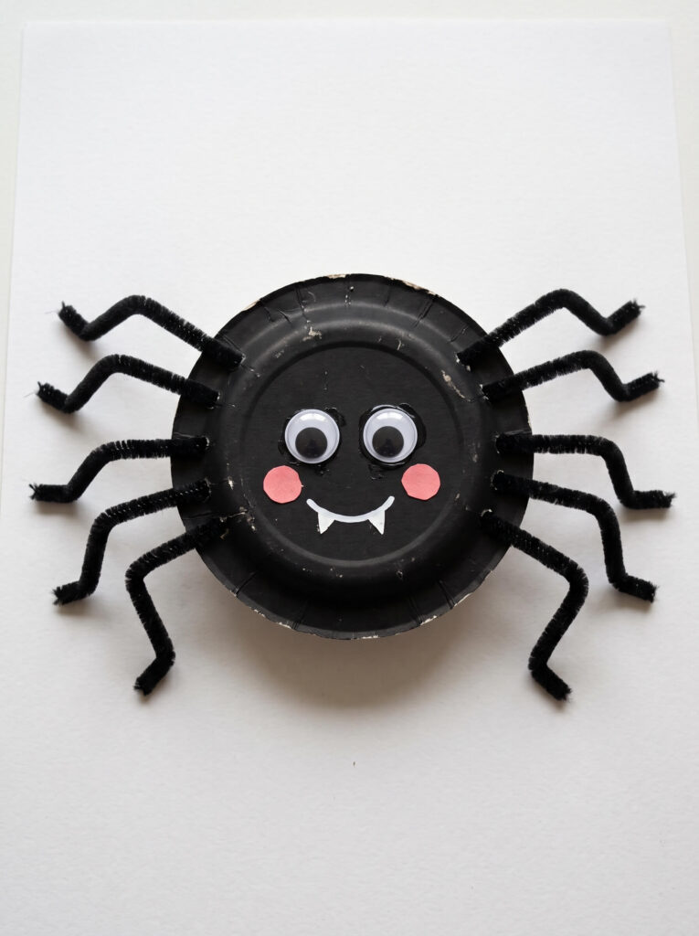 Paper Plate Spider