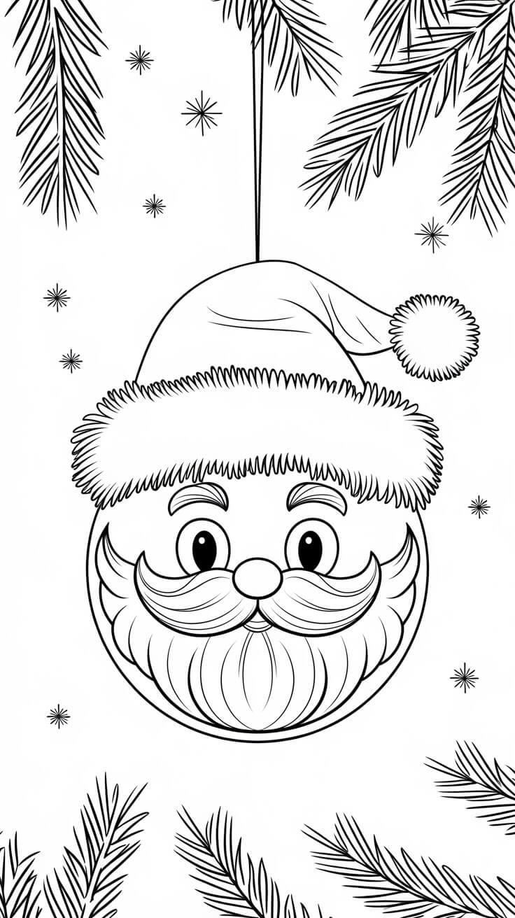 Top 10 Christmas Ornaments Coloring Pages to Print, Color and Hang (Free Designs for All Ages)