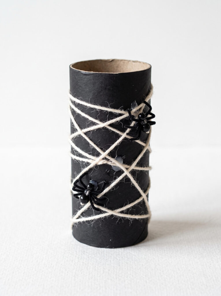 Web Wrapped Spider Tube