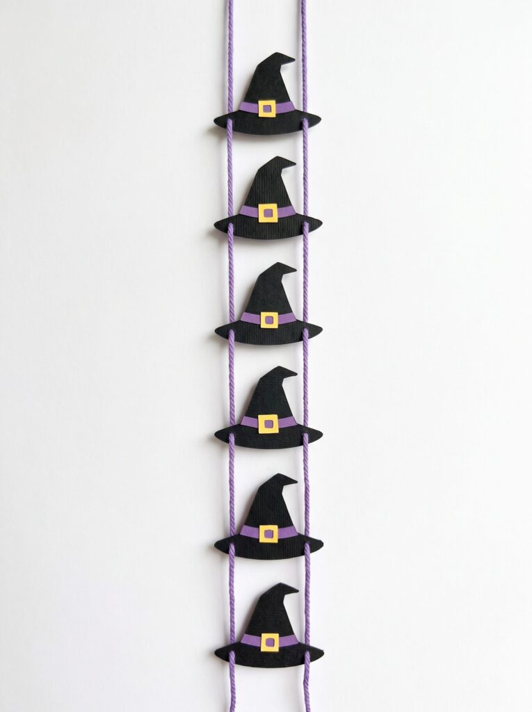 Cozy Witch Hat Garland