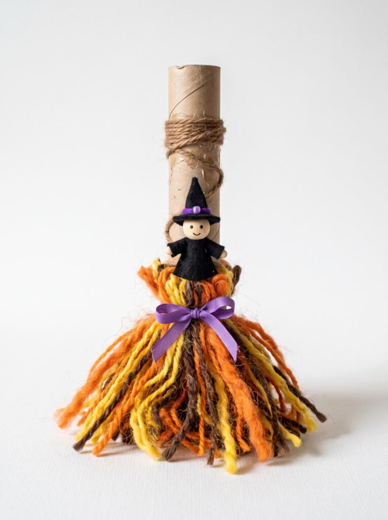 Witch's Yarn Broom