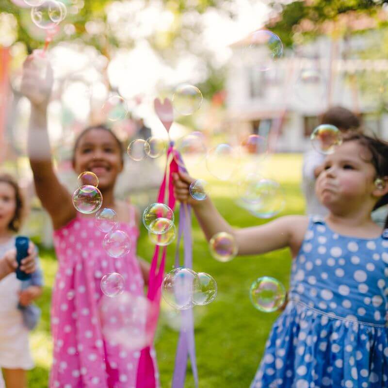 Bubble Pop Finish Line