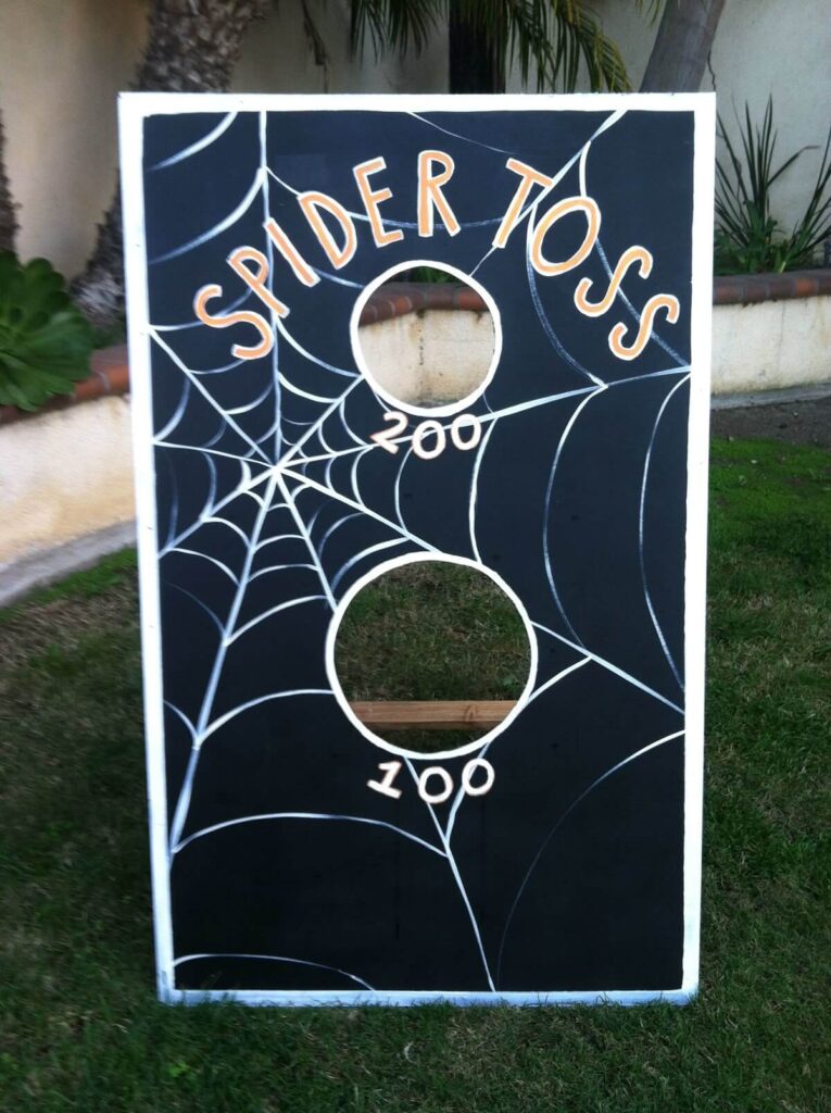 Spiderweb Bean Bag Toss