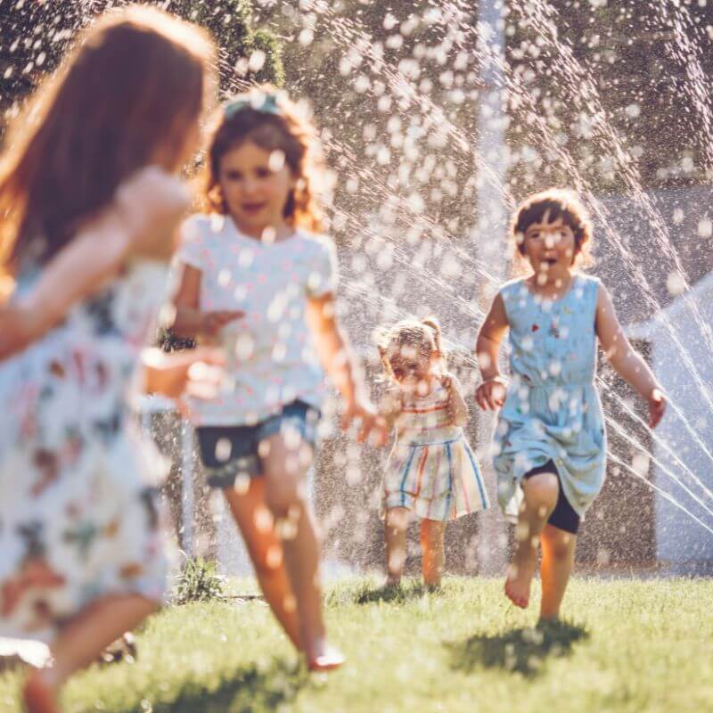 Splash Zone Sprinkler Run